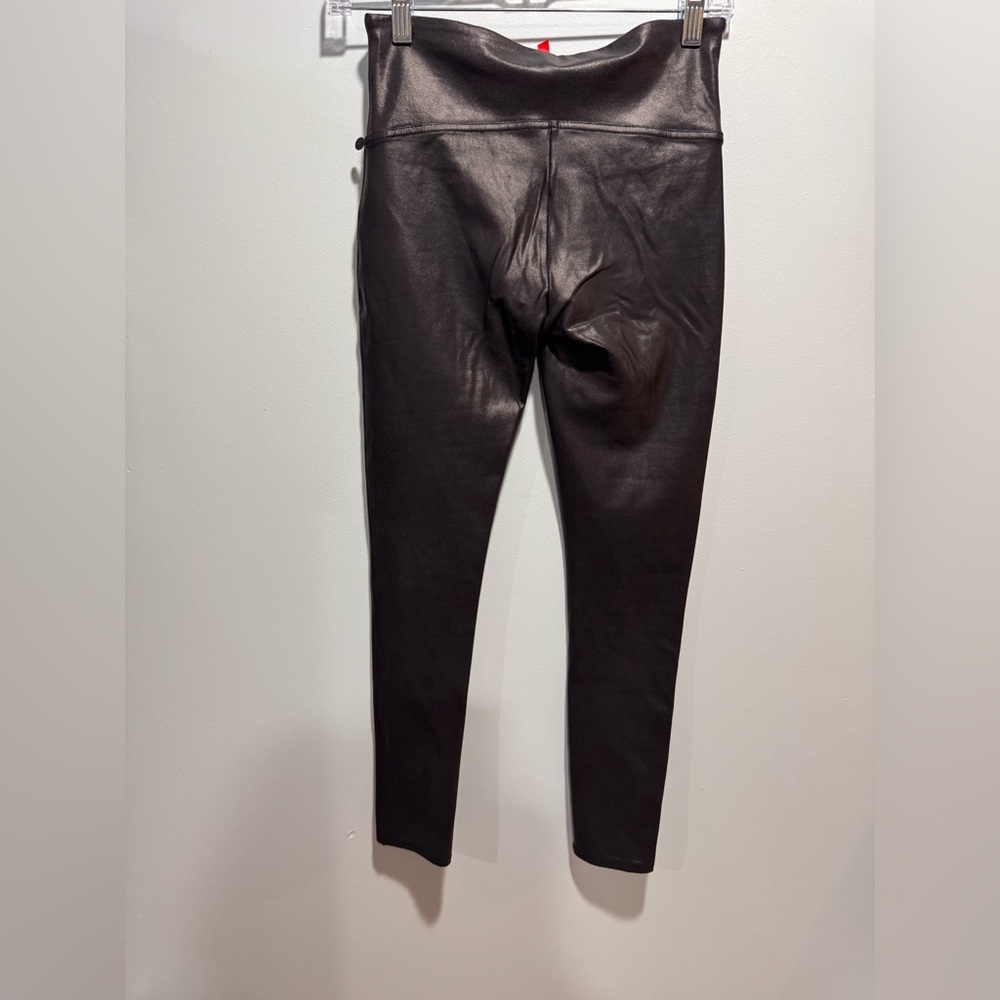 So Black Faux Leather Leggings - Picture 5 of 6